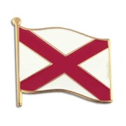 GLOBAL FLAGS UNLIMITED Alabama US State Lapel Pin 204108